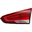 Driver and Passenger Side Halogen Tail Light, With bulb(s), OE Replacement