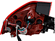 Driver and Passenger Side, Outer Halogen Tail Light, With bulb(s), OE Replacement, CAPA Certified