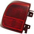 2017 Kia Sedona - Driver and Passenger Side, Outer Halogen Tail Light, With bulb(s), Mounts on Body, OE Replacement