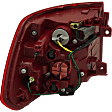2017 Kia Sedona - Driver and Passenger Side, Outer Halogen Tail Light, With bulb(s), Mounts on Body, OE Replacement