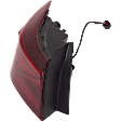 Driver and Passenger Side, Outer Tail Lights, with Bulbs, Halogen, CAPA Certified