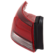 Driver and Passenger Side, Outer Tail Lights, with Bulbs, Halogen