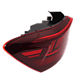 Driver and Passenger Side, Outer LED Tail Light, With bulb(s), OE Replacement, CAPA Certified