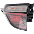 Driver and Passenger Side, Outer LED Tail Light, With bulb(s), OE Replacement, CAPA Certified