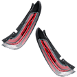 Driver and Passenger Side, Outer Halogen Tail Light, With bulb(s), OE Replacement, CAPA Certified