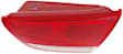 Passenger Side, Inner and Outer Tail Lights, with Bulbs, Halogen/LED Combo, Mounts On Liftgate