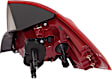 2017 Kia Sorento - Driver Side, Inner And Outer Inner-Halogen, Outer-LED Tail Light, With bulb(s), Mounts on Body, OE Replacement