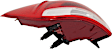 2017 Kia Sorento - Driver Side, Inner And Outer Inner-Halogen, Outer-LED Tail Light, With bulb(s), Mounts on Body, OE Replacement
