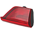 Driver and Passenger Side, Inner Tail Lights, with Bulb, Halogen, Mounts On Liftgate, CAPA Certified