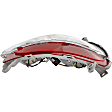 Driver and Passenger Side Back Up Lights, With bulb(s), Halogen, Clear & Red Lens