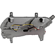 Driver and Passenger Side Back Up Lights, With bulb(s), Halogen, Clear & Red Lens