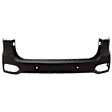 Rear, Upper And Lower Upper - Primed, Lower - Textured Bumper Cover