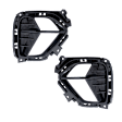 2020-2022 Kia Niro - Rear, Driver and Passenger Side Bumper Trims, Black