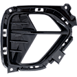 2020-2022 Kia Niro - Rear, Driver and Passenger Side Bumper Trims, Black