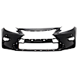 Front and Rear Primed Bumper Cover CAPA Certified