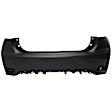 Front and Rear Primed Bumper Cover, CAPA Certified