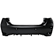 Front and Rear Primed Bumper Cover
