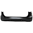 Front and Rear Primed Bumper Cover