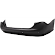Front and Rear Primed Bumper Cover