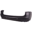 Front and Rear Primed Bumper Cover