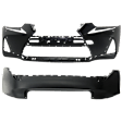Front and Rear Primed Bumper Cover