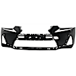 Front and Rear Primed Bumper Cover