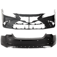 Front and Rear Primed Bumper Cover 3.5L, 6Cyl, CAPA Certified