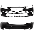Front and Rear Primed Bumper Cover