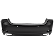 Front and Rear Primed Bumper Cover