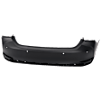 Front and Rear Primed Bumper Cover