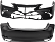 Front and Rear Primed Bumper Cover 3.5L, 6Cyl, CAPA Certified