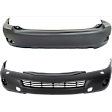 Front and Rear Primed Bumper Cover