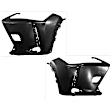 Front, Driver and Passenger Side Bumper End, Primed Plastic CAPA Certified