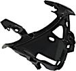 Front, Driver and Passenger Side, Outer Bumper Grilles, Textured Black