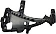 Front, Driver and Passenger Side, Outer Bumper Grilles, Textured Black