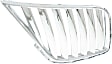 Driver and Passenger Side Grille Assemblies, Chrome Shell and Insert, Grille