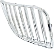 Driver and Passenger Side Grille Assemblies, Chrome Shell and Insert, Grille