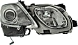 Driver and Passenger Side Headlights, without Bulbs, HID/Xenon, For Models without Adaptive Headlights, with Headlights washer holes