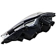 2009-2010 Lexus IS250 - Driver and Passenger Side Halogen Headlight, Without bulb(s), OE Replacement