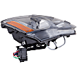 2009-2010 Lexus IS250 - Driver and Passenger Side Halogen Headlight, Without bulb(s), OE Replacement