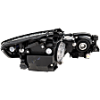 Driver and Passenger Side Headlights, without Bulbs, Halogen, For Models with Adaptive Headlights and without Headlights Washer