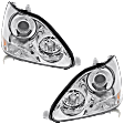 2004 Lexus LS430 - Driver and Passenger Side Halogen Headlight, Without bulb(s), OE Replacement