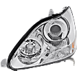 2004 Lexus LS430 - Driver and Passenger Side Halogen Headlight, Without bulb(s), OE Replacement