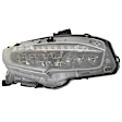 Driver and Passenger Side LED Headlight, With bulb(s), OE Replacement, CAPA Certified
