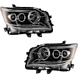 2016 Lexus GX460 - Driver and Passenger Side LED Headlight, With bulb(s), OE Replacement