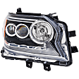 2016 Lexus GX460 - Driver and Passenger Side LED Headlight, With bulb(s), OE Replacement