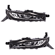 Front, Driver and Passenger Side Fog Lights, With bulb(s), LED