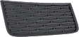 Front, Driver and Passenger Side, Upper Fog Light Trim, Textured Black