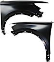 Front, Driver and Passenger Side Fenders
