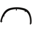 Front, Driver and Passenger Side Fender Flares, Textured Black